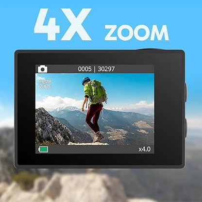 EyeCam – 4K Wi-Fi actionkamera