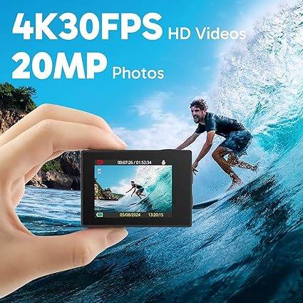 EyeCam – 4K Wi-Fi actionkamera